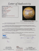 Babe Ruth Signed Baseball New York Yankees JSA Z86514