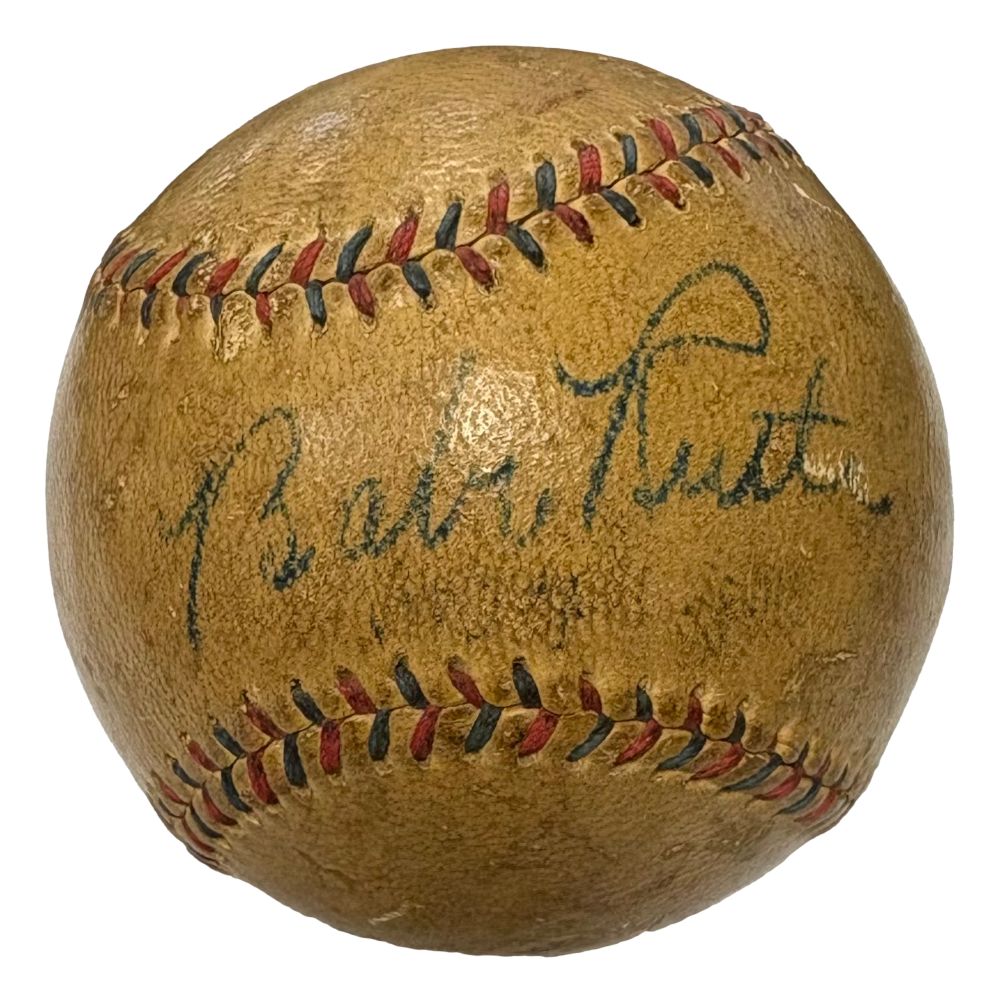 Babe Ruth Signed Baseball New York Yankees JSA Z86514