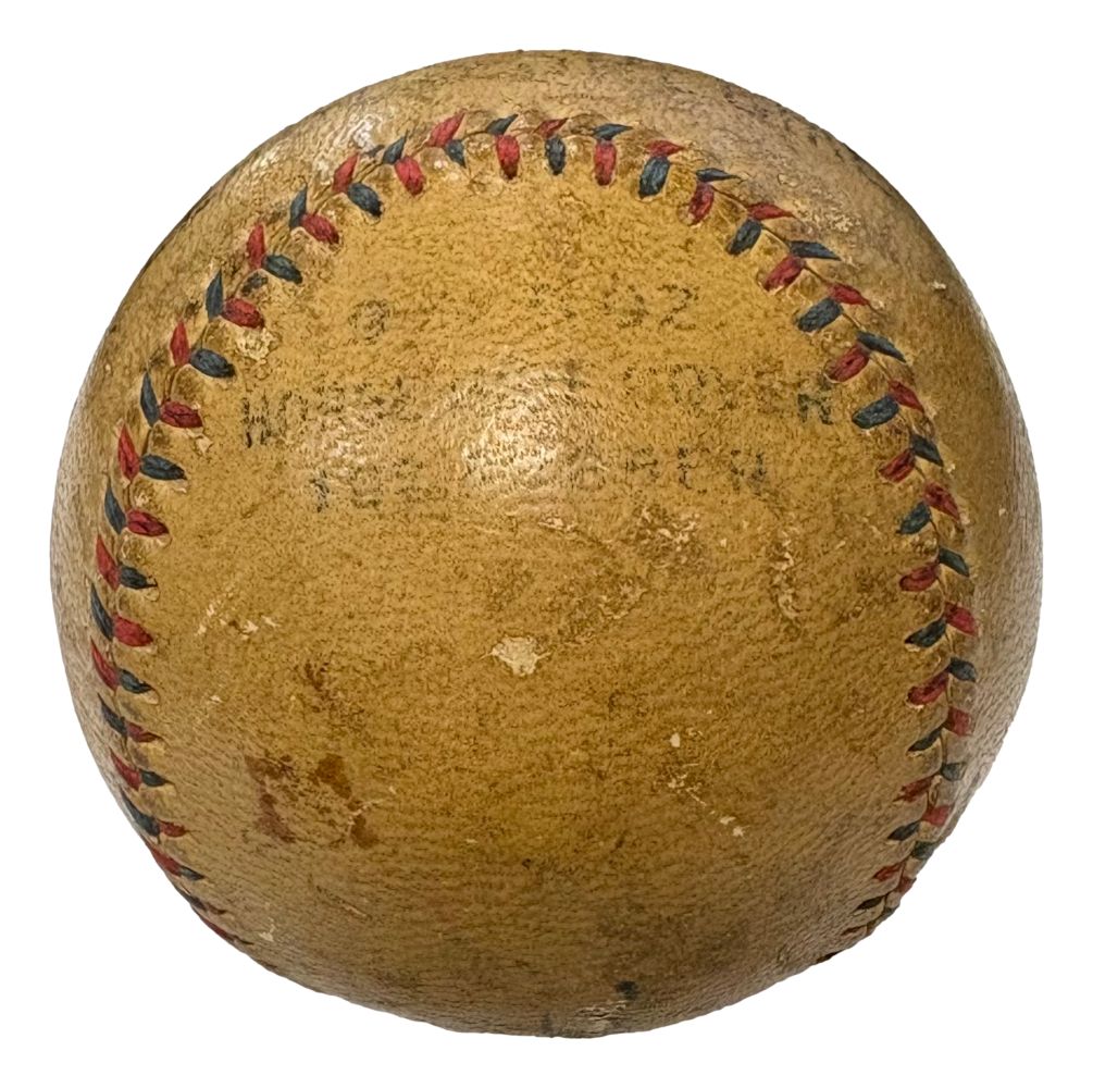 Babe Ruth Signed Baseball New York Yankees JSA Z86514