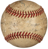 Babe Ruth Cobb Wagner & More Signed Official National League Baseball PSA+BAS