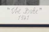 Babe Ruth New York Yankees Framed The Babe Historical Archive Giclee