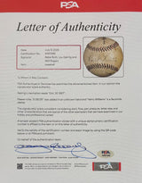 Babe Ruth Lou Gehrig Rogers Yankees Signed Pacific League Baseball PSA+BAS LOA