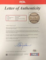 Babe Ruth Lou Gehrig Yankees 1920s Signed Spalding NL Baseball BAS+PSA LOA