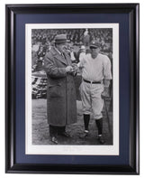 Babe Ruth Framed 17x22 NY Yankees Writing History Historical Archive Giclee - Sports Integrity