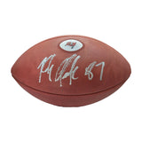 Rob Gronkowski Autographed Tampa Bay Buccaneers Wilson Duke Official NFL Logo Football
