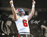 Baker Mayfield Signed 16x20 Buccaneers Spotlight Money Photo BAS