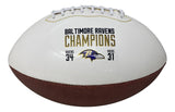Baltimore Ravens Super Bowl XLVII Champions Logo Football - Sports Integrity