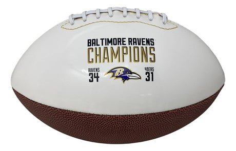 Baltimore Ravens Super Bowl XLVII Champions Logo Football - Sports Integrity
