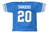 Barry Sanders Detroit Light Blue Football Jersey