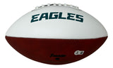 Zack Baun Signed Philadelphia Eagles Logo Football BAS w/ Case