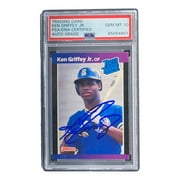 Ken Griffey Jr Signed Mariners 1989 Donruss #33 Rookie Card PSA/DNA Gem MT 10