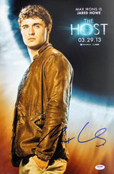 Max Irons The Host Authentic Signed 12x18 Photo Autographed PSA/DNA #Z57265
