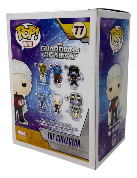 Benicio Del Toro Signed Guardians Of The Galaxy Funko Pop #77 BAS