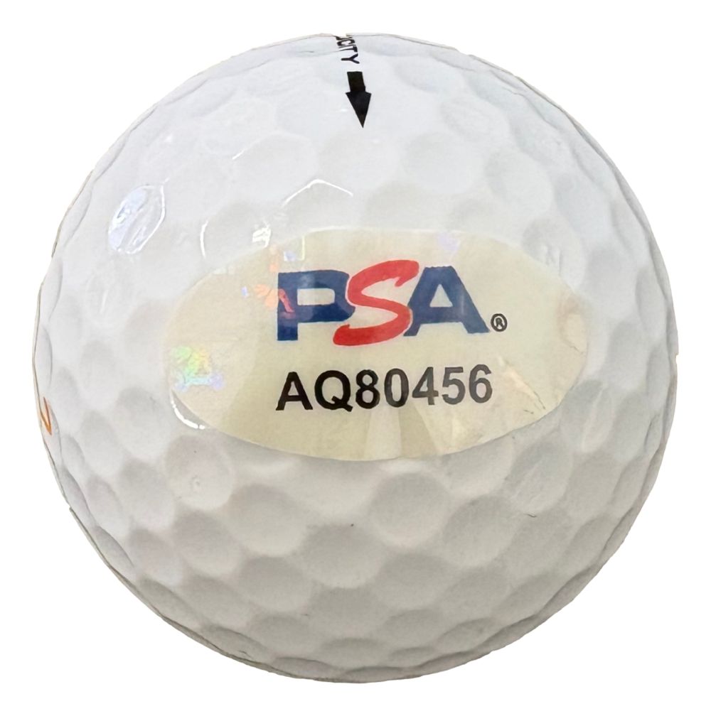 Bernhard Langer Signed Titleist Masters Logo Golf Ball PSA/DNA