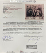 Beverly Hills 90210 (9) Cast Signed Framed 8x10 Photo Luke Perry +8 JSA XX76391 - Sports Integrity