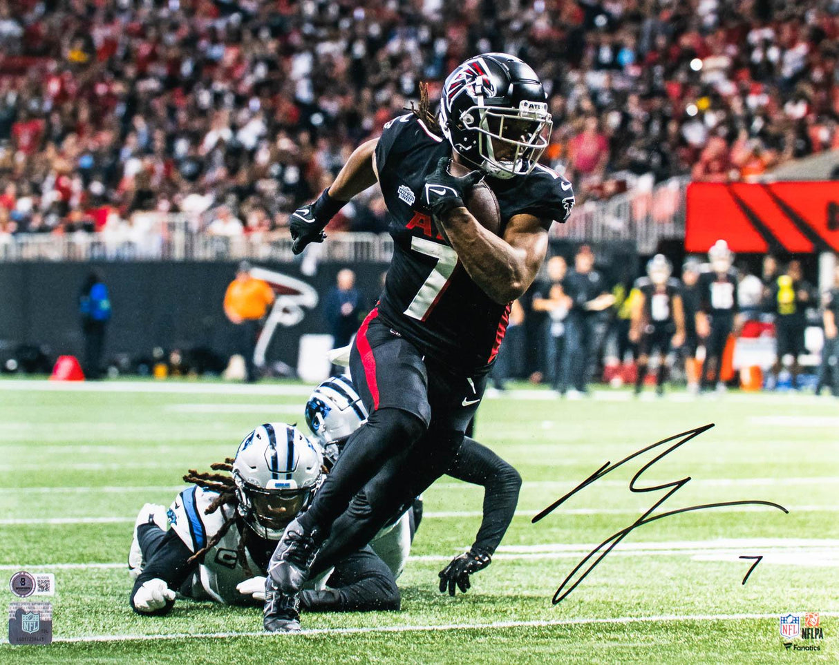 Bijan Robinson Signed 16x20 Atlanta Falcons Photo BAS