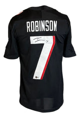 Bijan Robinson Signed Falcons Nike Vapor FUSE Limited Replica Jersey BAS