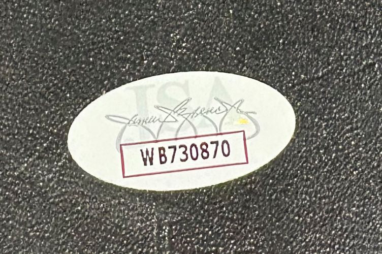 Bill Goldberg WWE Signed Full Size Red Heavyweight Championship JSA