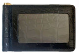 2025 Augusta National GC Masters Black Leather Money Clip Billfold Wallet w/ Box