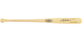 The Sports Integrity Bo Jackson Kansas City Royals Signed Tan Louisville Slugger Bat BAS is shown horizontally on a white background, featuring his black autograph on the barrel.