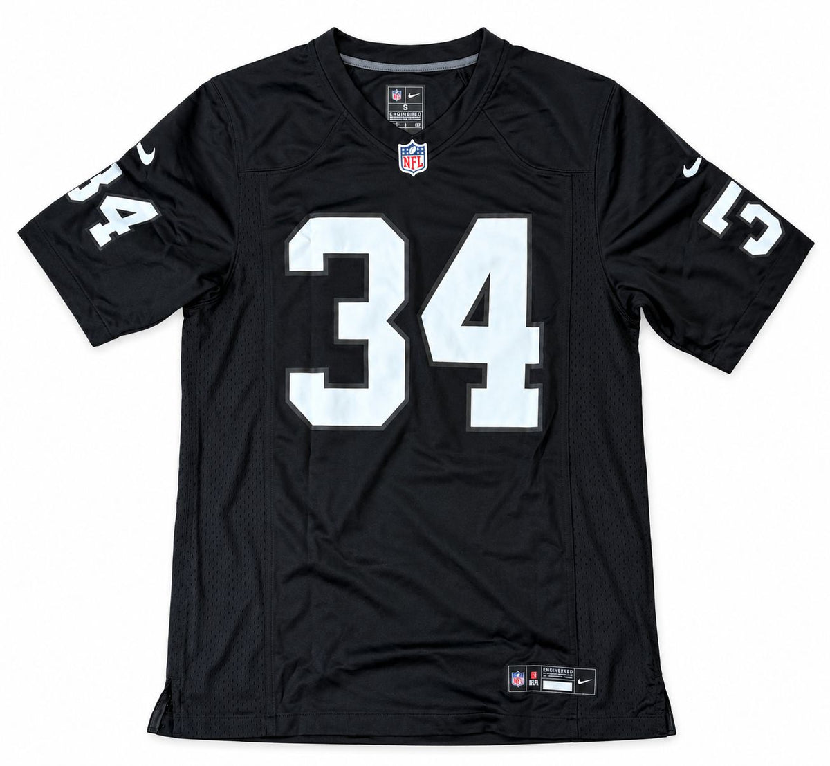 Bo Jackson Signed Las Vegas Raiders Nike Game Replica Jersey JSA QR