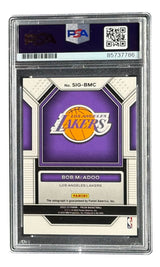 Bob McAdoo Signed 2022/23 Panini Prizm #SIG-BMC Lakers Trading Card PSA/DNA