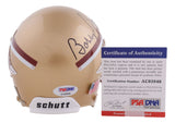 Bobby Bowden Signed Florida State Seminoles Schutt Mini Helmet PSA/DNA