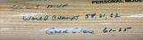 Bobby Richardson Yankees Signed Adirondack Baseball Bat w/ 3 Inscriptions BAS