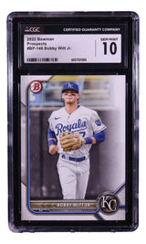 Bobby Witt Jr 2022 Bowman #BP-146 Royals Rookie Card CGC Gem Mint 10