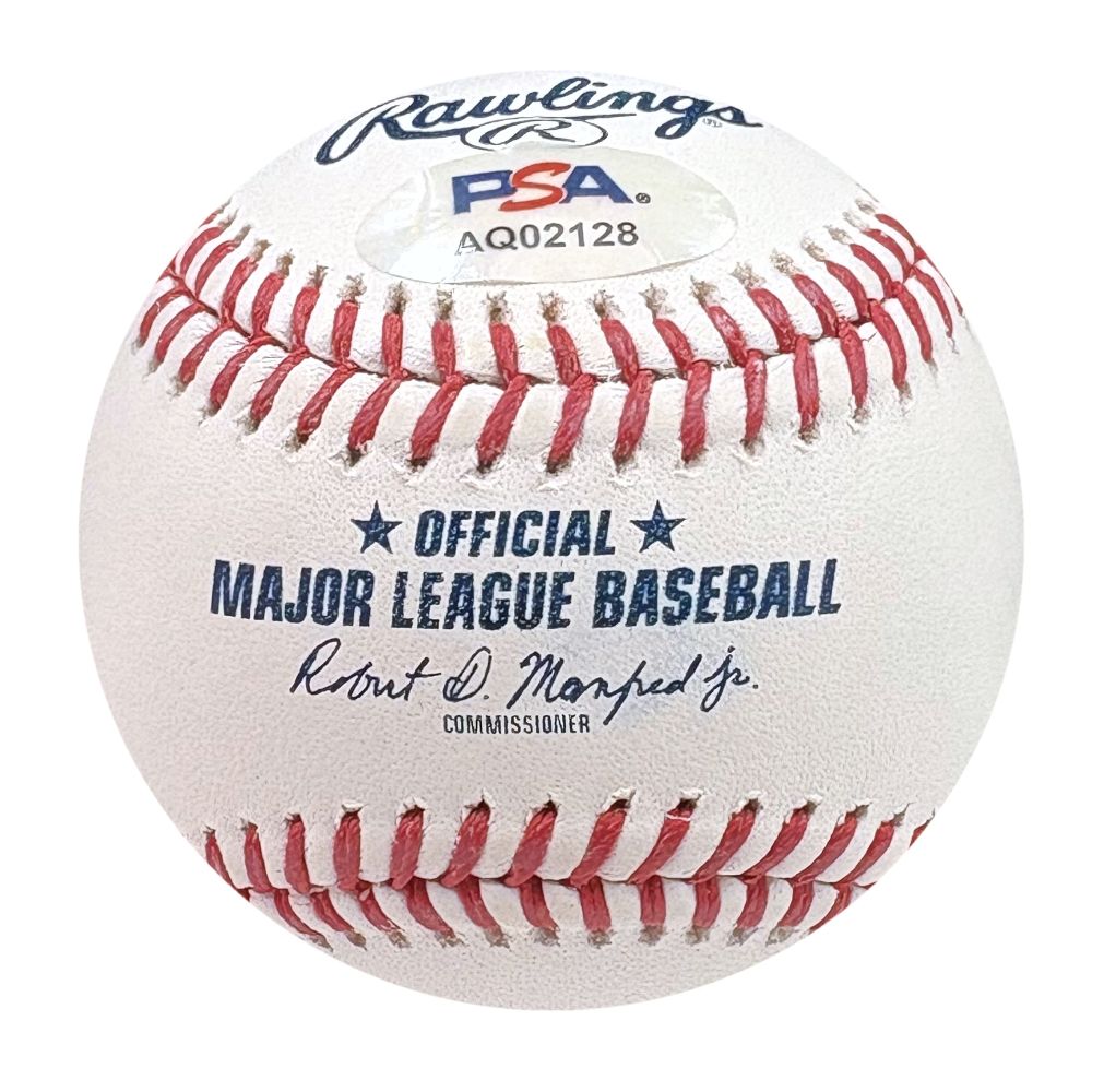 Bobby Witt Jr Kansas City Royals Signed Official MLB Baseball PSA/DNA