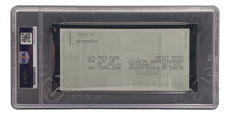 Bobby Thomson New York Giants Signed Bank Check PSA/DNA 85025539 - Sports Integrity