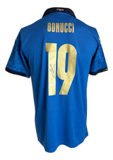 Leonardo Bonucci Signed Italy Puma Soccer Jersey BAS