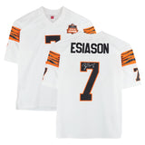 Boomer Esiason Autographed Cincinnati Bangles Mitchell & Ness 1984 Legacy Jersey w/Bengals ROH Patch Fanatics
