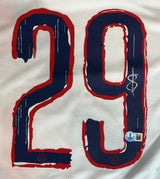 Bradley Barcola Signed PSG Paris Saint-Germain Nike Soccer Jersey BAS