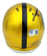 Terry Bradshaw Signed Pittsburgh Steelers Flash Mini Speed Helmet BAS