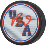 Brady Tkachuk Signed USA Hockey Logo Puck Fanatics