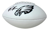 Brandon Graham Signed Philadelphia Eagles Logo Football JSA QR Hologram
