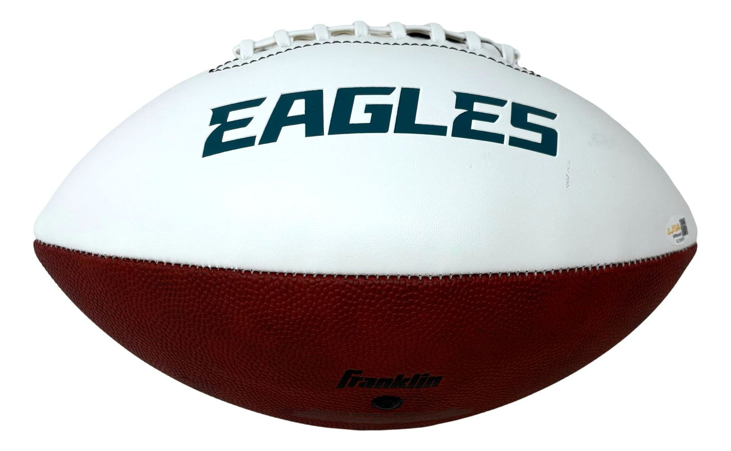 Brandon Graham Signed Philadelphia Eagles Logo Football JSA QR Hologram