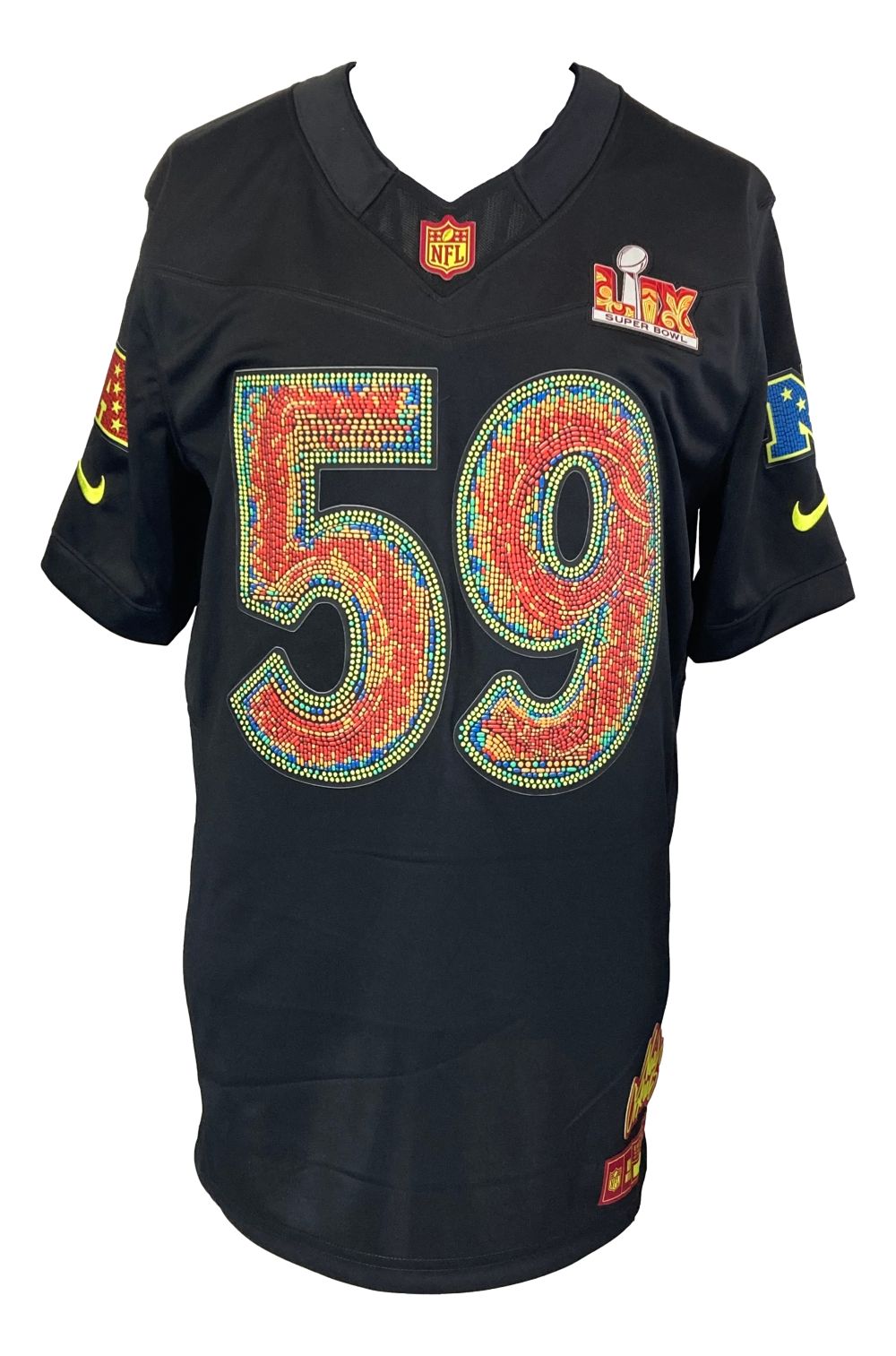 Brandon Graham Signed Eagles Super Bowl 59 LIX Nike Limited Jersey SB LIX Champs BAS