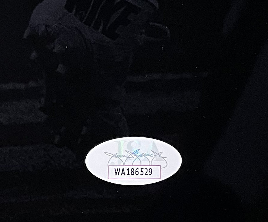 Brandon Graham Signed 16x20 Philadelphia Eagles Spotlight SB 52 Photo JSA ITP - Sports Integrity