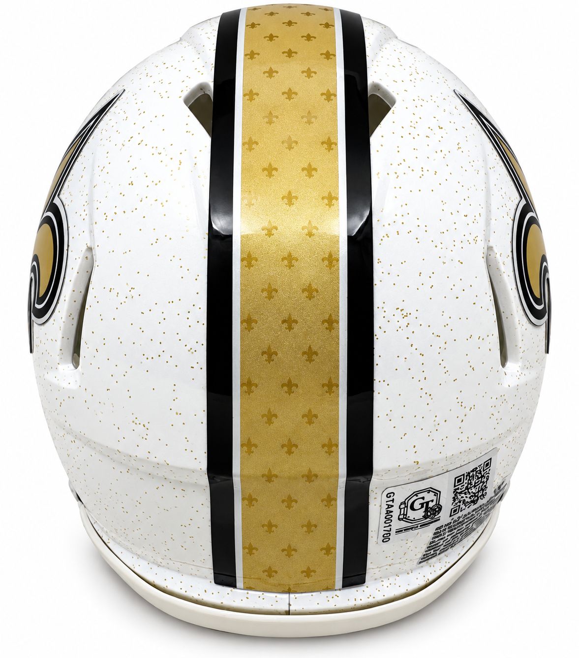 Drew Brees Signed New Orleans Saints Alt White Mini Speed Helmet GTSM