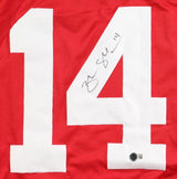Brendan Shanahan Detroit Signed Red Hockey Jersey BAS