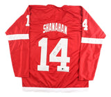 Brendan Shanahan Detroit Signed Red Hockey Jersey BAS