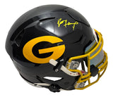 Brett Favre Signed Green Bay Packers FS Authentic SpeedFlex Helmet Radtke Holo