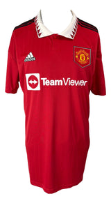 Bruno Fernandes Signed Manchester United Adidas Soccer Jersey BAS