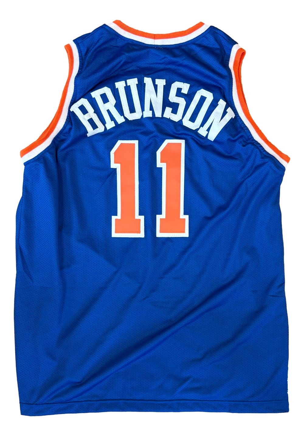 Jalen Brunson New York Blue Basketball Jersey