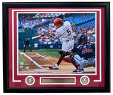 Bryson Stott Signed Framed 16x20 Philadelphia Phillies Photo Fanatics - Sports Integrity