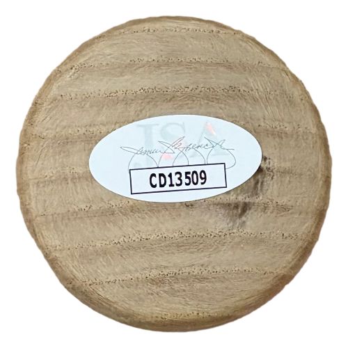 Buck Leonard Homestead Grays Signed Tan Louisville Slugger Bat JSA