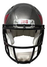 Bucky Irving Signed Tampa Bay Buccaneers Full Size Authentic Speed Helmet BAS
