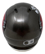 Bucky Irving Signed Tampa Bay Buccaneers Mini Speed Helmet BAS